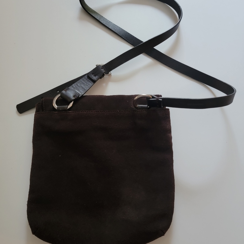 VTG Y2K Boho The Limited Leather Crossbody Bag